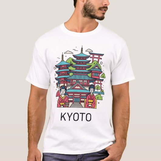 京都 Tシャツ (正面)