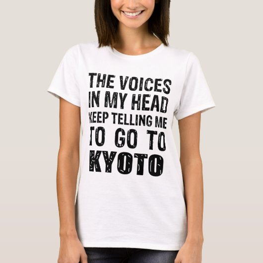 京都Tシャツの声 Tシャツ (正面)
