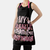 人々お気に入りのはおばあちゃん花と呼ばれる エプロン (インサイチュ)