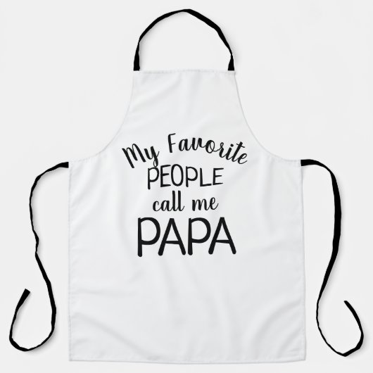 人々お気に入りのは私をパパと呼ぶ エプロン (正面)