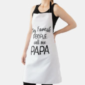人々お気に入りのは私をパパと呼ぶ エプロン (インサイチュ)