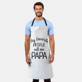 人々お気に入りのは私をパパと呼ぶ エプロン (着用した状態)