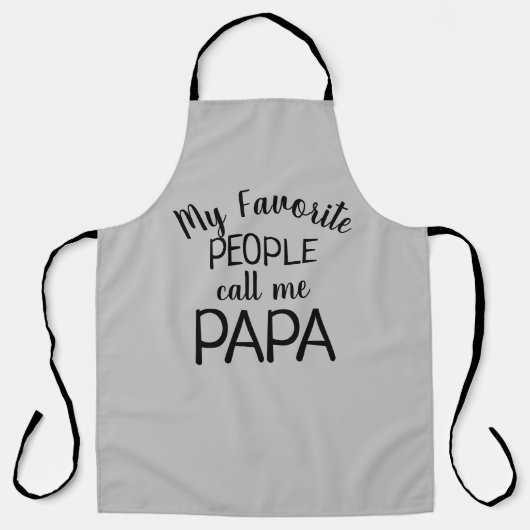 人々お気に入りのは私をパパと呼ぶ エプロン (正面)