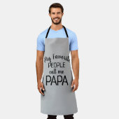 人々お気に入りのは私をパパと呼ぶ エプロン (着用した状態)