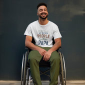 人々お気に入りのは私をパパと呼んパーソナライズされただ Tシャツ