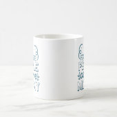 人々お気に入りのは私をママと呼ぶ コーヒーマグカップ (中央)