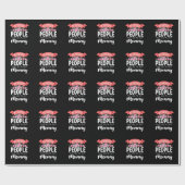 人々お気に入りのは私を母の日と呼ぶ ラッピングペーパー (フラット)