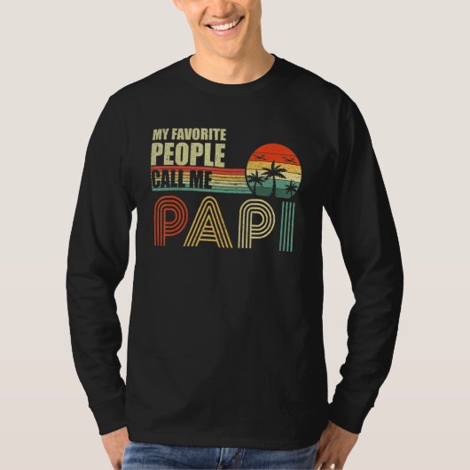 人々お気に入りのは私を父と呼ぶ Tシャツ (正面)