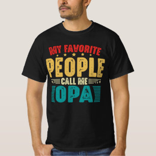 人々お気に入りのは私を父の日とおもしろい呼ぶ Tシャツ
