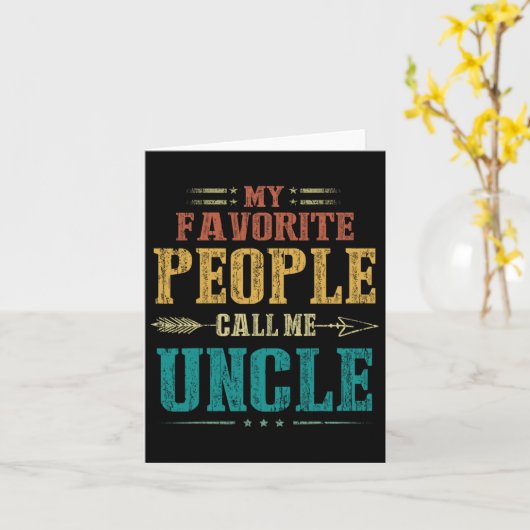 人々お気に入りのは私を父の日と呼おもしろいぶ カード (黄色い花)