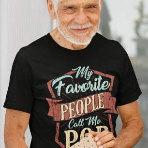 人々お気に入りのは私を父ポップ・アートの日カスタム トライブレンドTシャツ