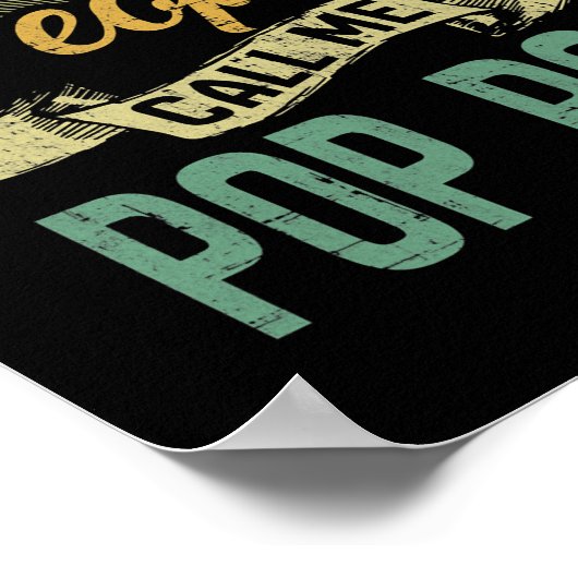 人々がお気に入りの私をヴィンテージとポップ・アートの呼ぶポップ・アートの ポスター (角)