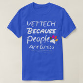 人々がグロスだからこそvetech tシャツ (デザイン正面)