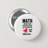 人々がスイカを飲む唯一買の場所 缶バッジ (正面&裏面)