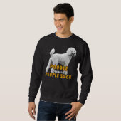 人々がプードルを吸する スウェットシャツ (正面フル)