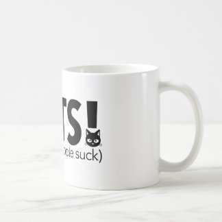 人々が吸うので猫 コーヒーマグカップ