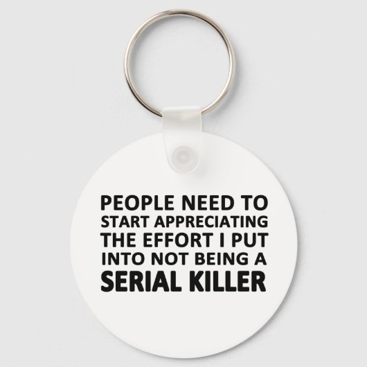 人々が感謝し始める必要がある キーホルダー (正面)