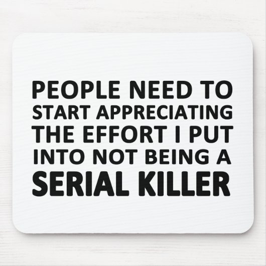 人々が感謝し始める必要がある マウスパッド (正面)