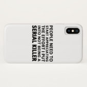 人々が感謝し始める必要がある Case-Mate iPhoneケース (裏面(横))