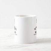 人々が汚らしいから獣医になる Funny コーヒーマグカップ (中央)