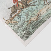 人々が狩り中にハードルをクリアスポーツの 薄葉紙 (詳細)