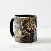 人々が祝う古風なバー、パーティー マグカップ (正面左)