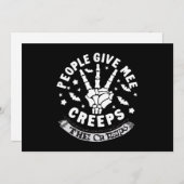 人々が私を怖がらせる シーズンカード (正面/裏面)