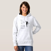 人々が踊る場所に踊る パーカ (正面フル)