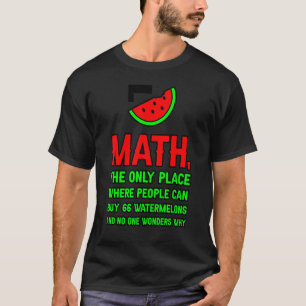 人々が66の言葉を使える唯一の買場所は数学 Tシャツ