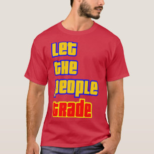 人々にトレンドトレンドを伝える Tシャツ