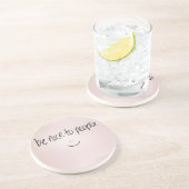 人々にニースがあって下さい コースター (側面)