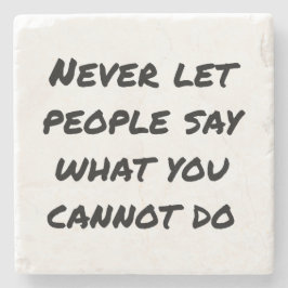人々に大理石のコースターと言わせないこと ストーンコースター