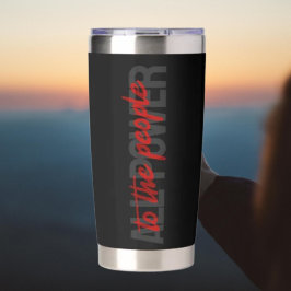 人々に対するすべてのパワー熱タンブラー 保温保冷タンブラー