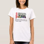人々に対する強欲 Tシャツ (正面)