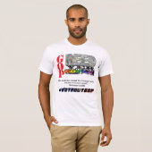 人々に対する強欲#VOTEOUTGOP Tシャツ (正面フル)