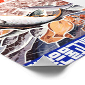 人々のためのより多くのシーフード！ ポスター (角)