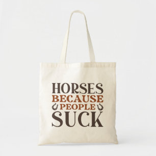 人々のための馬吸 トートバッグ