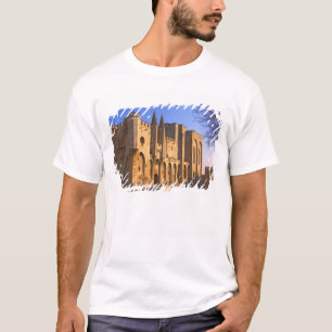 人々のアヴィニョンの教皇宮殿 Tシャツ