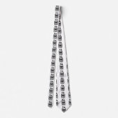 人々のエレベーターの標識 ネクタイ (裏面)