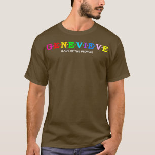 人々のジェネヴィーヴレディ Tシャツ