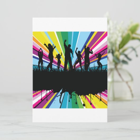 人々のダンス招待 招待状 (スタンド正面)