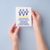 人々のデザイン,クラウドファンダー,クラウドファンディング チラシ (手)