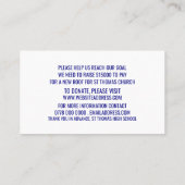 人々のデザイン，クラウドファンダー，クラウドファンディング 名刺 (裏面)