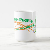 人々のマグへの足 コーヒーマグカップ (中央)