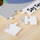 人々の世界的な反人種的優越感のプロ多様性 ジグソーパズル (側面)