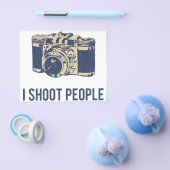 人々の写真カメラを撮影 チラシ (シングル)