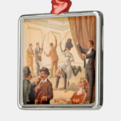 人々の劇場のHypnotistの管制室 メタルオーナメント (左)