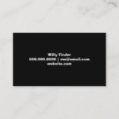 人々の名刺への人々 名刺 (裏面)