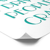 人々の壁のポスターを動かすこやる気を起こさせるとが嬉しい ポスター (角)