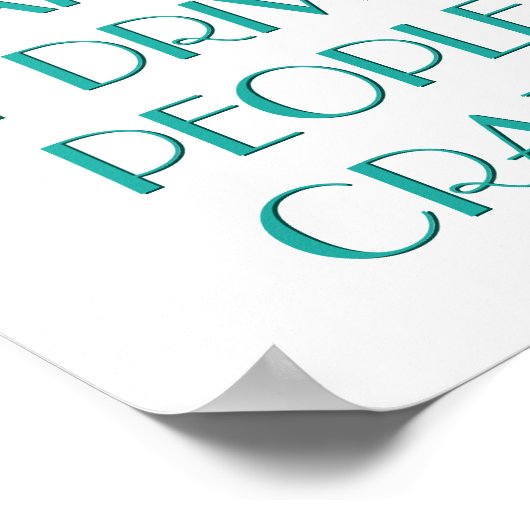 人々の壁のポスターを動かすこやる気を起こさせるとが嬉しい ポスター (角)